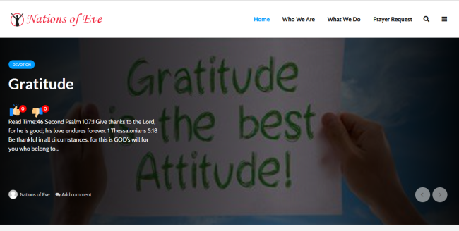 Professional Blogging Website by Hotrix Technology