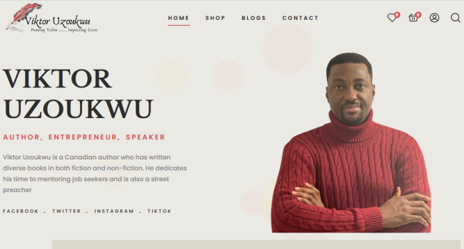 Book Author and Book Sales, Web Development Project by Hotrix Technology