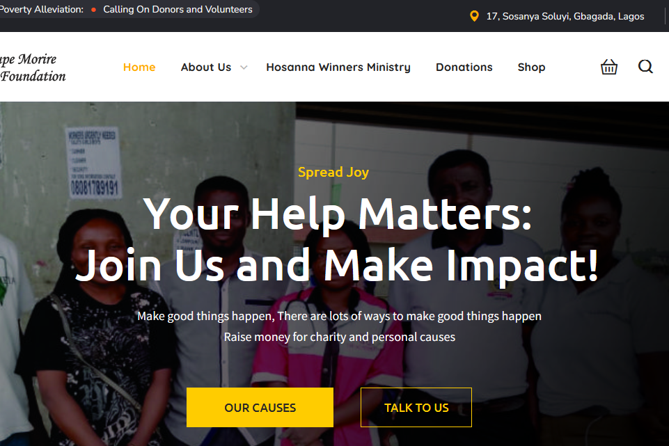 Modupe Morire Love Foundation